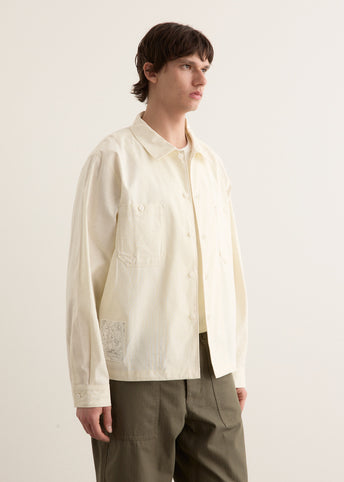 Life Chambray Long Sleeve Painters Shirt