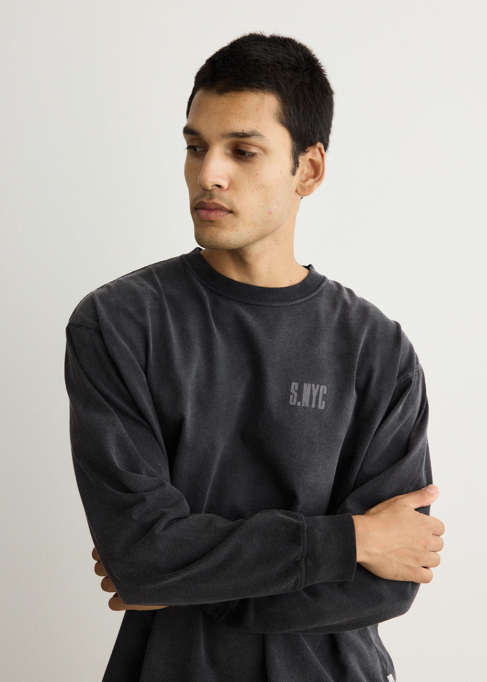 Collegiate Printed Long Sleeve T-Shirt