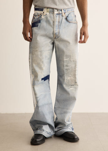 2021 Trompe-L'œil Tape Jeans