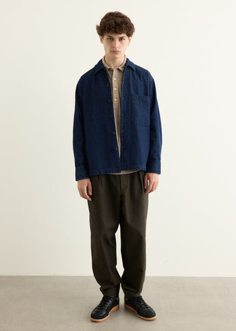 Pleated Track Pants
