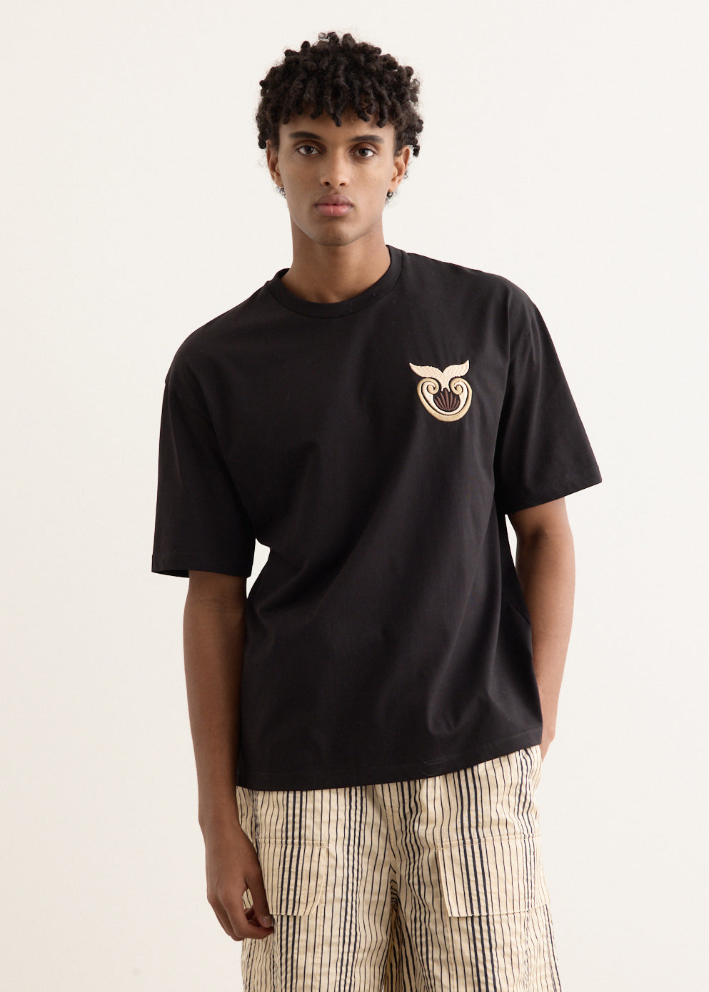 Shell Embroidered T-Shirt