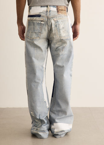 2021 Trompe-L'œil Tape Jeans