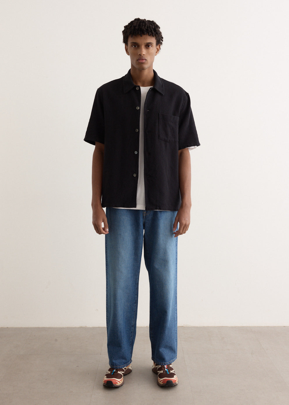 Relaxed Denim Pants