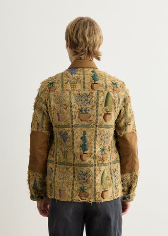 Gobelin Weave Jacquard Jacket