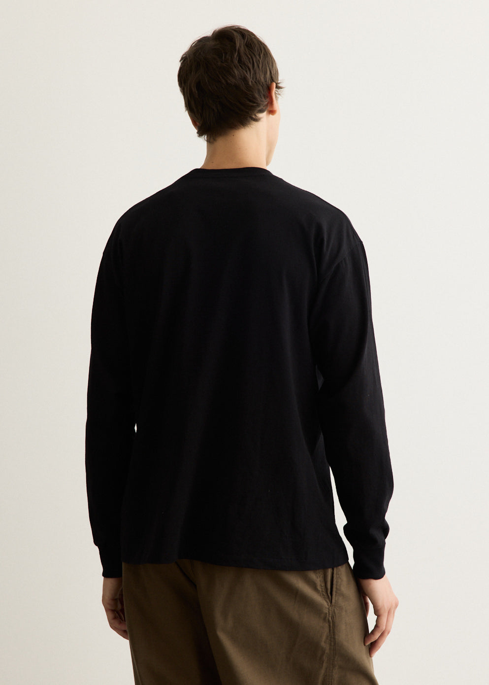 Cotton Jersey Long-Sleeve T-Shirt