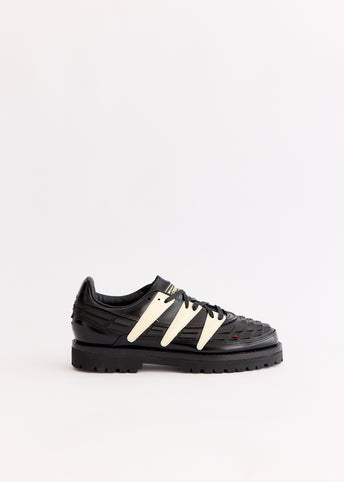 x Brain Dead Predator 'Black White' Sneakers