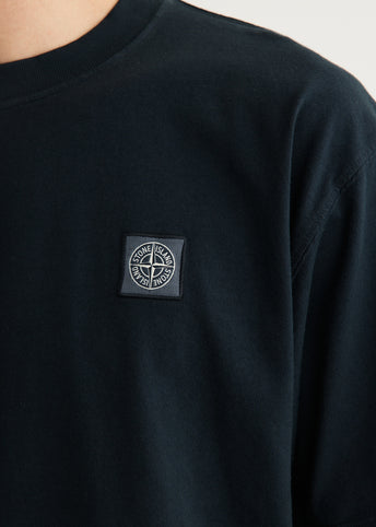 Regular Fit Garment Dyed Compass T-Shirt