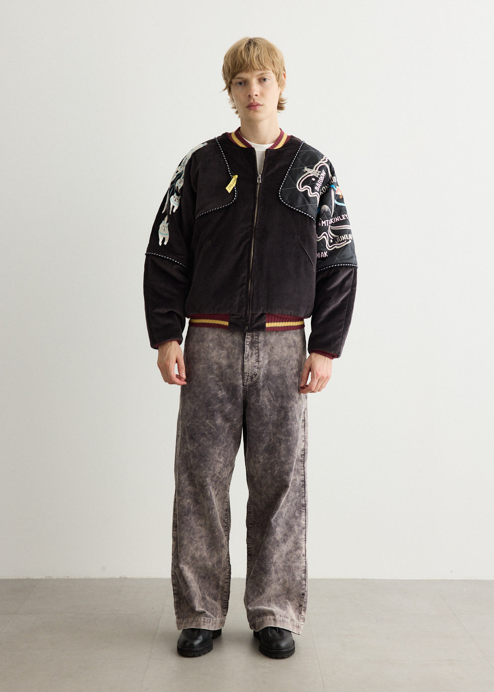 Velveteen SHAM-BOMBER Jacket (YUKON)
