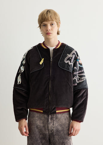 Velveteen SHAM-BOMBER Jacket (YUKON)