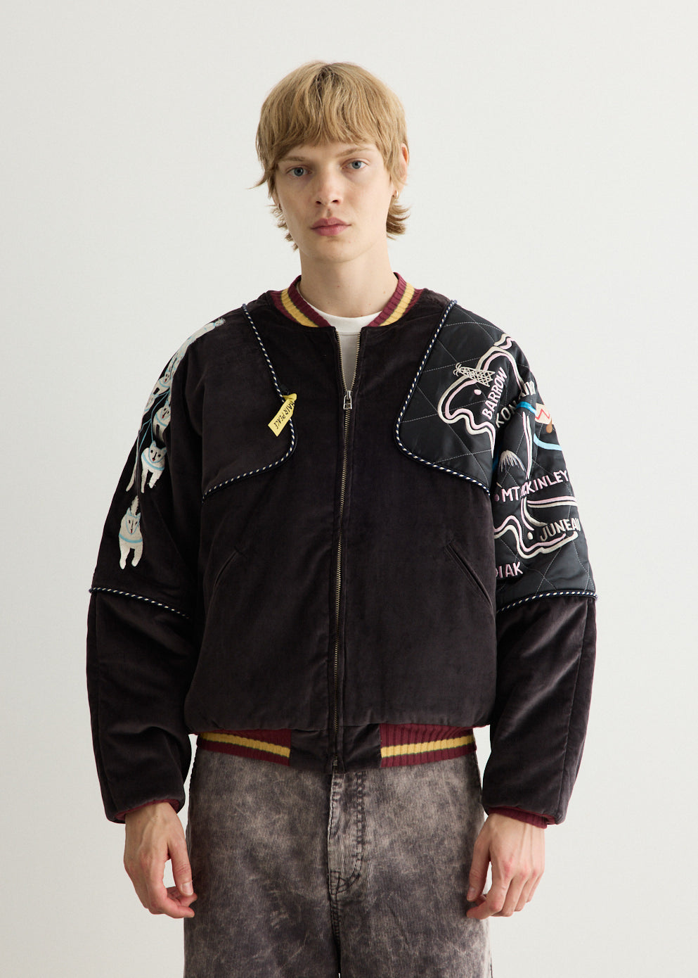 Velveteen SHAM-BOMBER Jacket (YUKON)