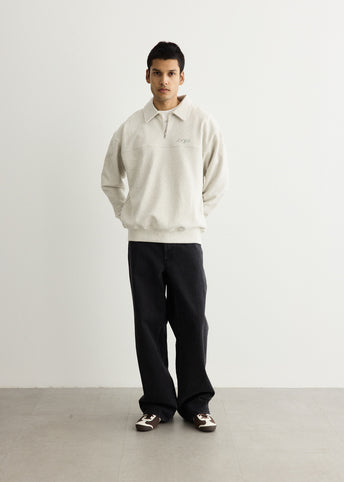 Mott Relaxed Quarter Zip Sweatshirt