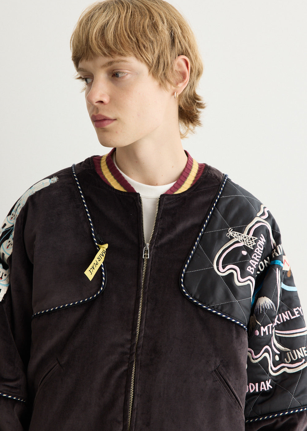 Velveteen SHAM-BOMBER Jacket (YUKON)