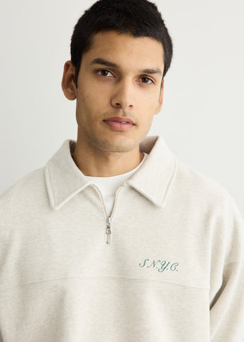 Mott Relaxed Quarter Zip Sweatshirt