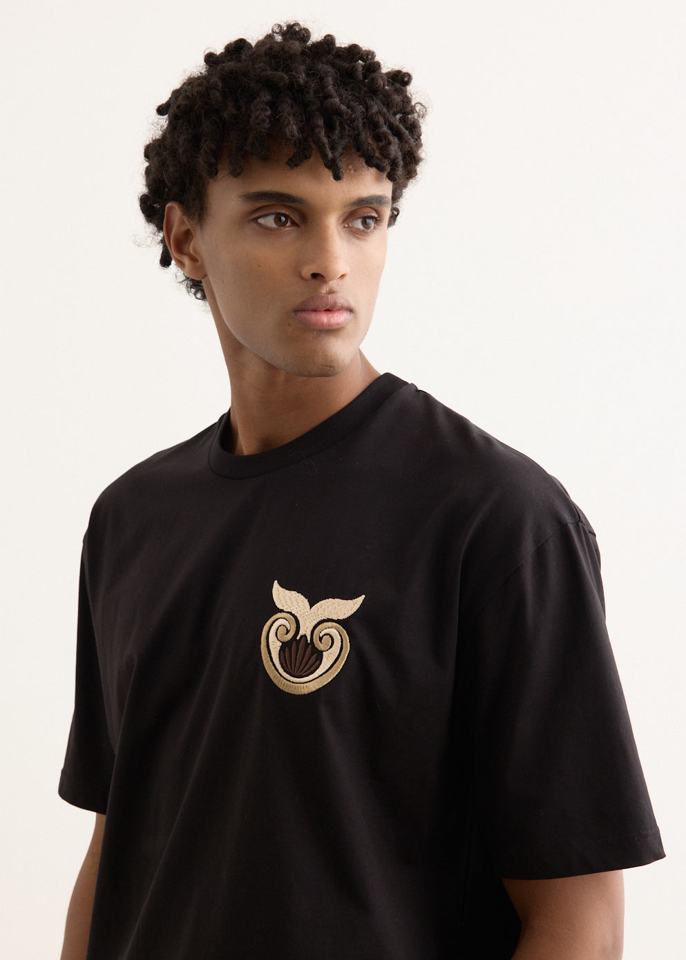 Shell Embroidered T-Shirt