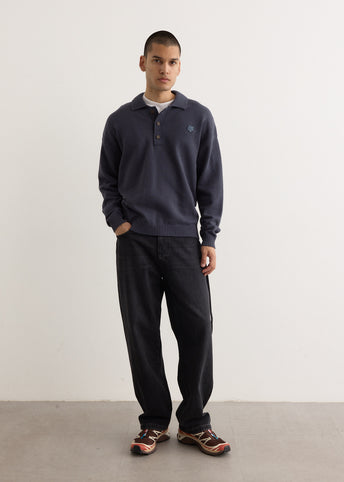 Bold Fox Head Patch Comfort Polo