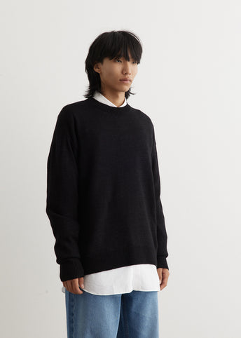 Crewneck Knit Pull Over