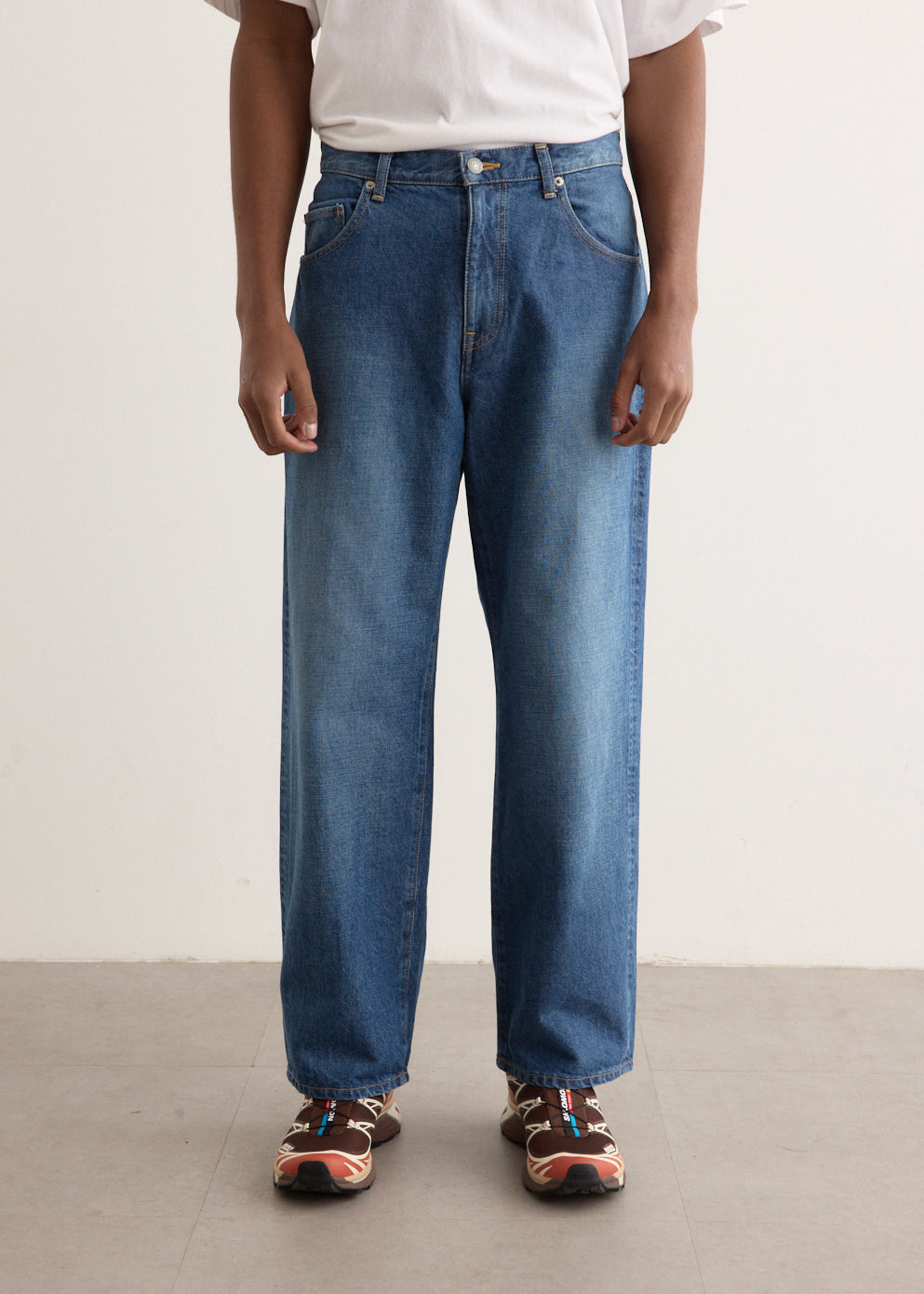 Relaxed Denim Pants