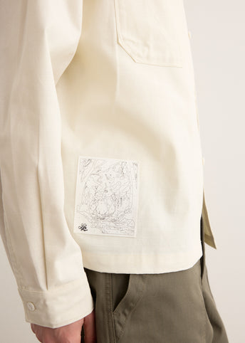 Life Chambray Long Sleeve Painters Shirt