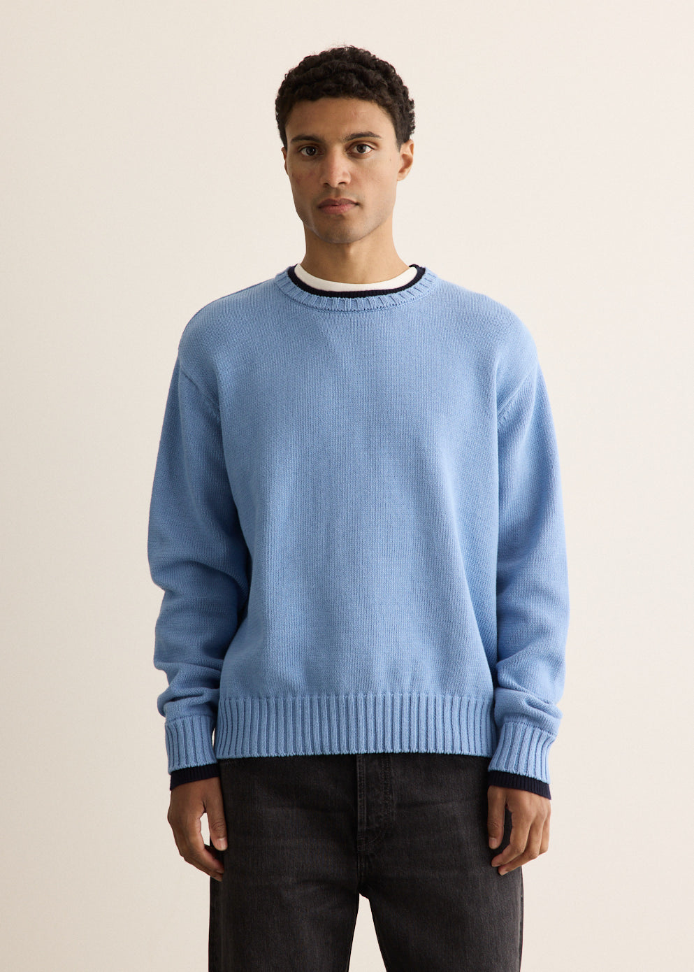 Binary Crewneck Knit