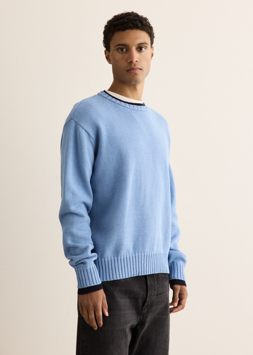 Binary Crewneck Knit