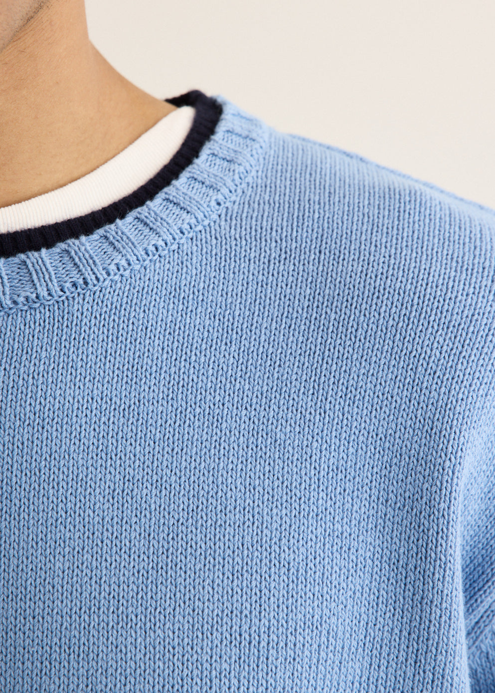 Binary Crewneck Knit