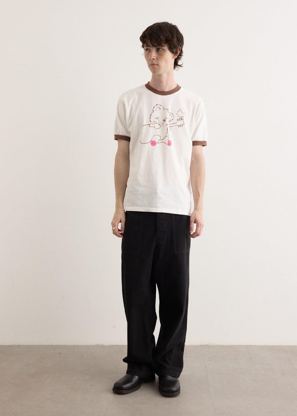 20/-Jersey RINGER T-Shirt 'Little Bear & Harmony'