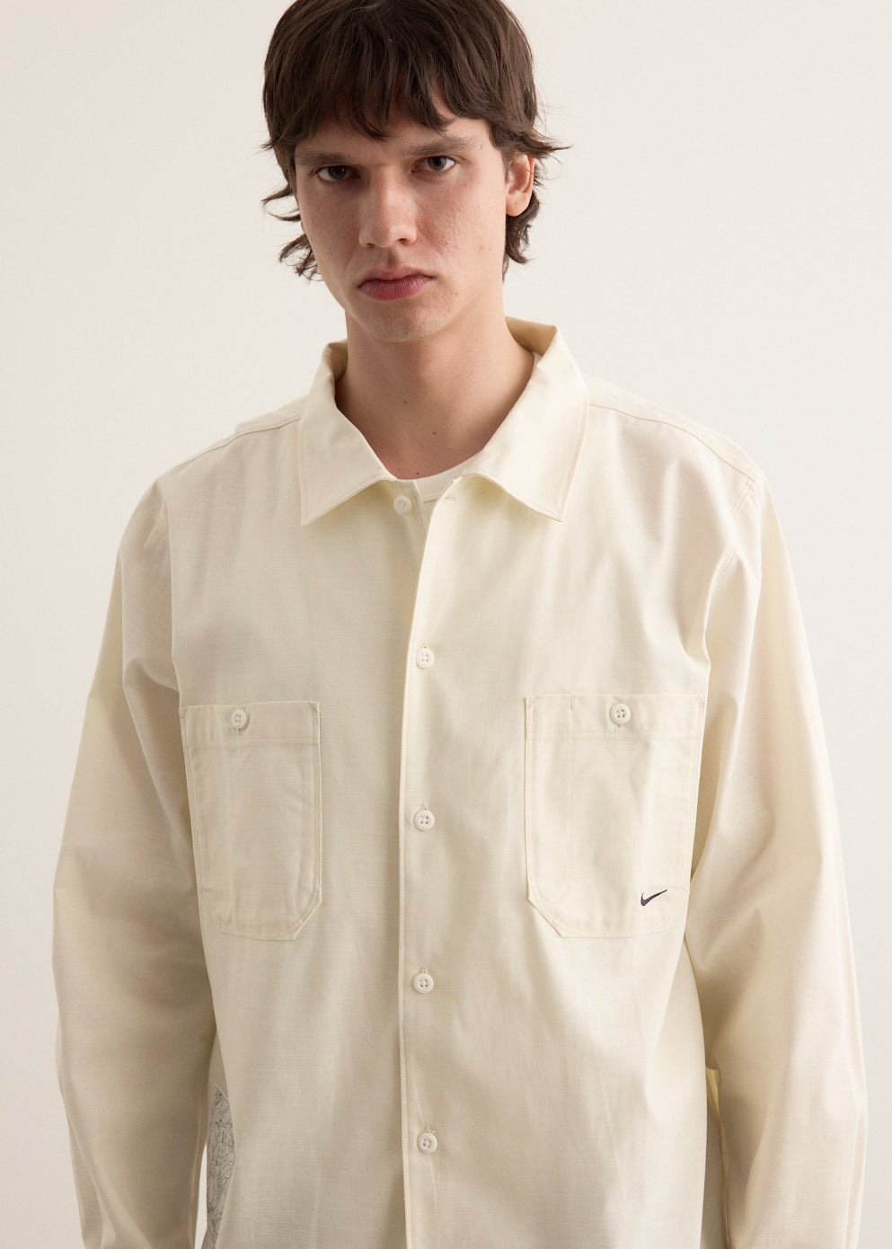Life Chambray Long Sleeve Painters Shirt