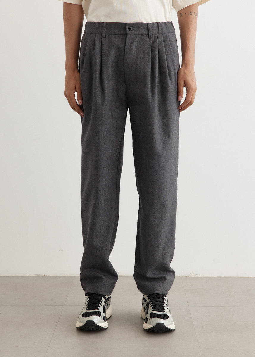 Relaxed Wool Pants
