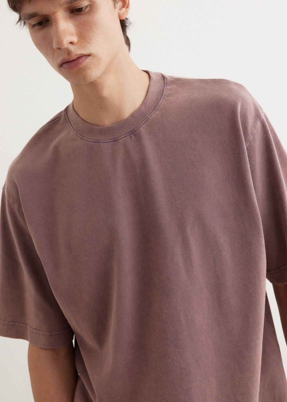 【Acne Studios】Exford Vintage Tシャツ（Plum Purple） Exford U Vintage T-Shirt
