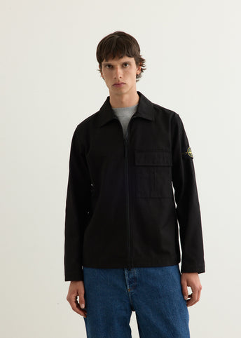 Panama Cotton Zip Overshirt