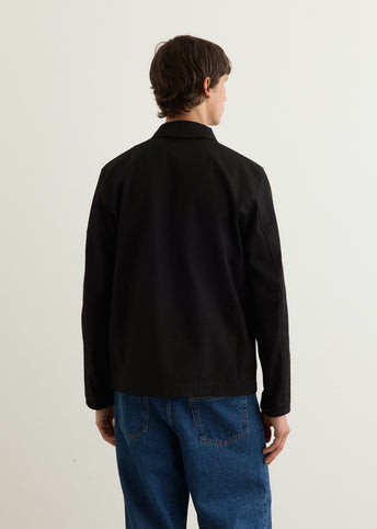 Panama Cotton Zip Overshirt
