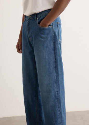 Relaxed Denim Pants