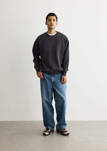 Bowery Garment Dyed Slash Sweatshirt