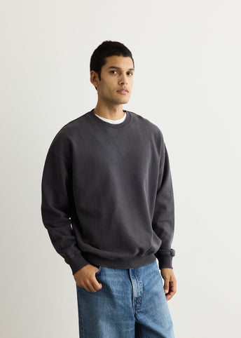 Bowery Garment Dyed Slash Sweatshirt