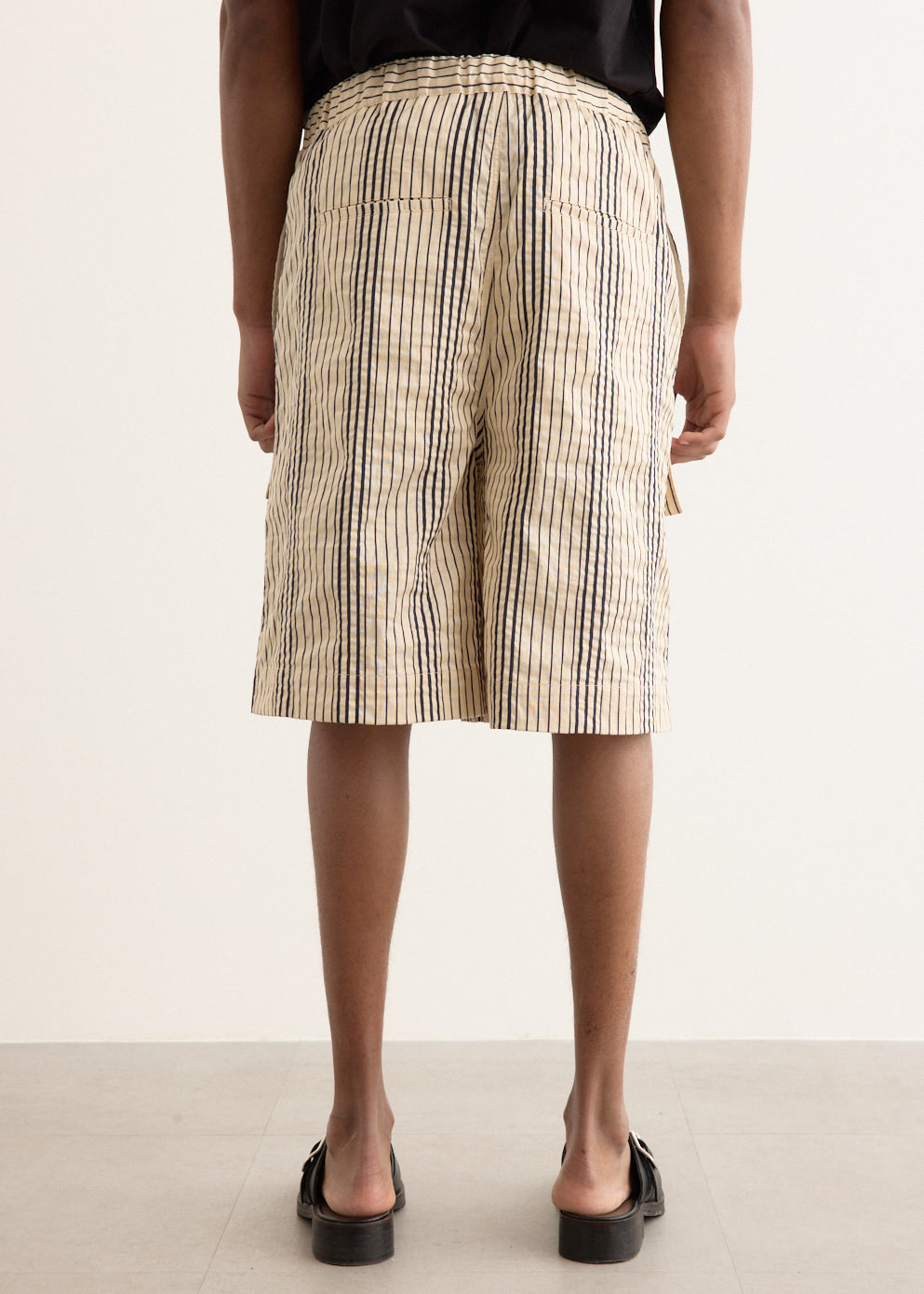 Rope Stripe Pocket Shorts