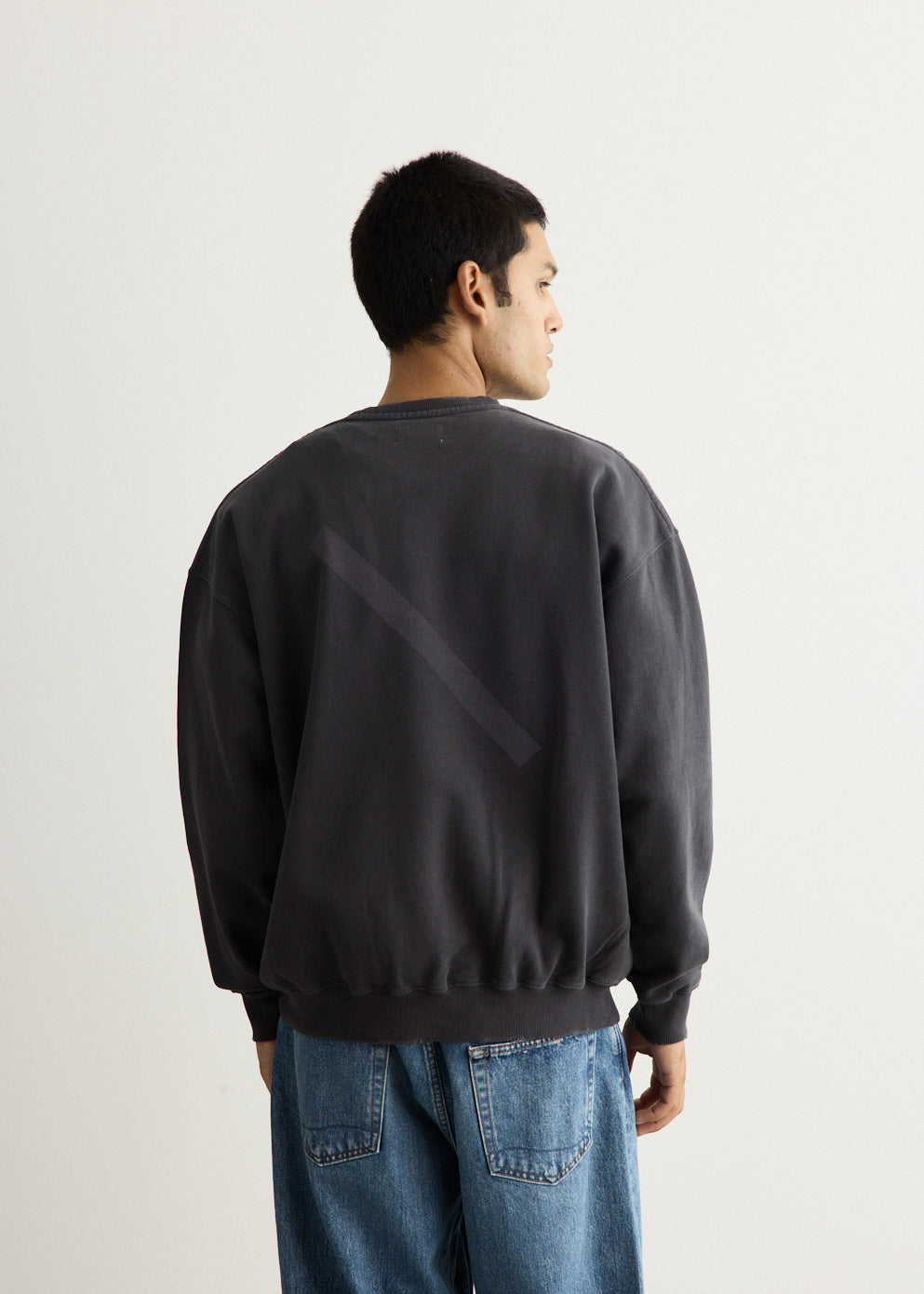 Bowery Garment Dyed Slash Sweatshirt