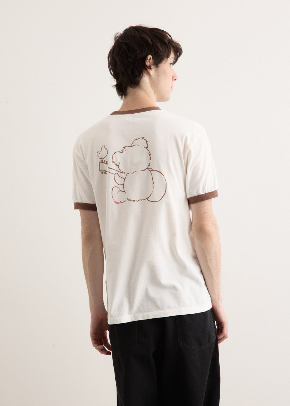 20/-Jersey RINGER T-Shirt 'Little Bear & Harmony'