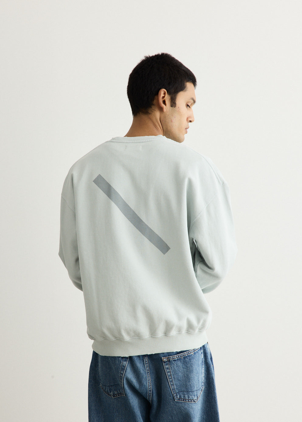 Bowery Garment Dyed Slash Sweatshirt