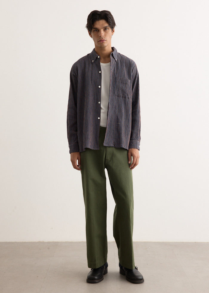Mil Herringbone Trousers