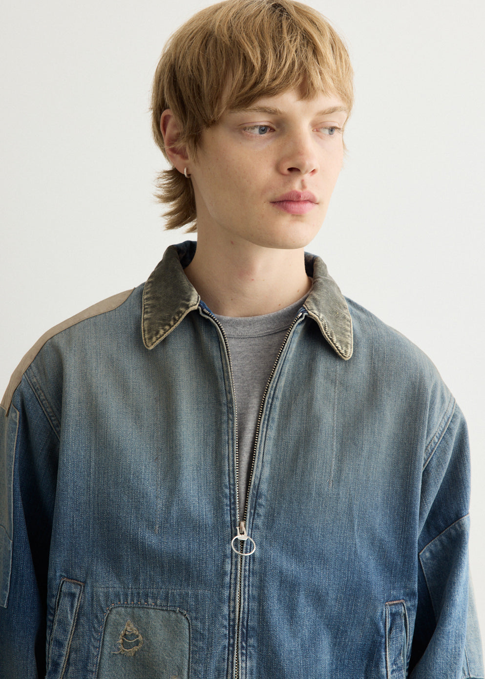 12oz Denim Drizzler Jacket (GOLD RUSH Remake)