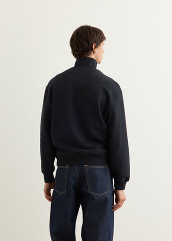 Double Fox Head Half Zip Comfort Sweatshirt