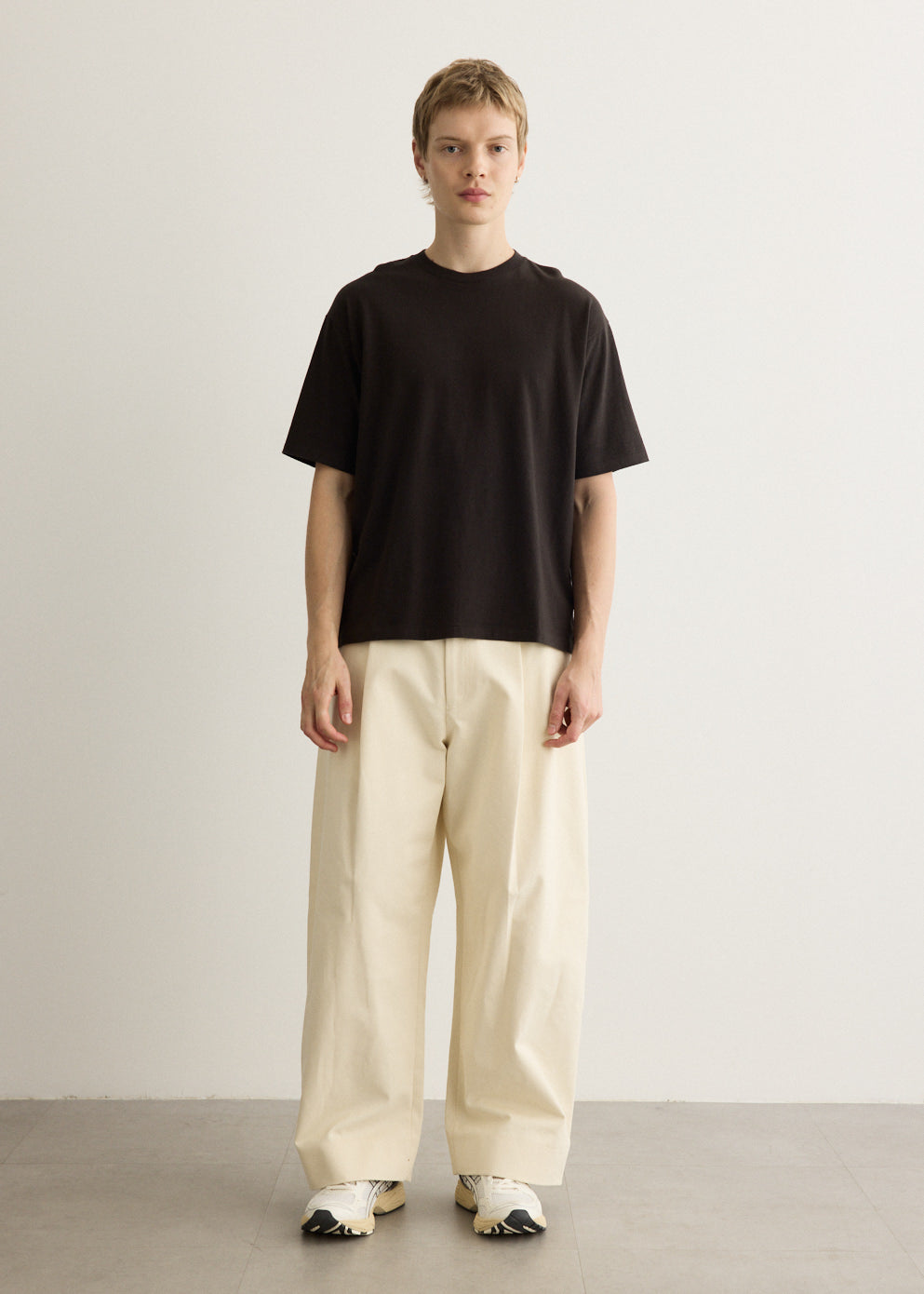 Brushed Organic Cotton Jersey T-Shirt