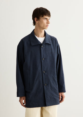 Cotton Linen Half Coat