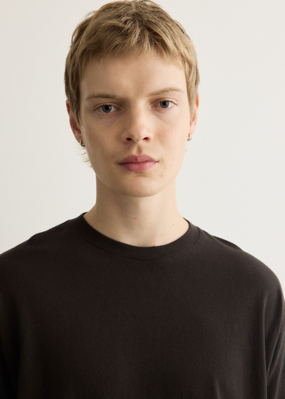 Brushed Organic Cotton Jersey T-Shirt
