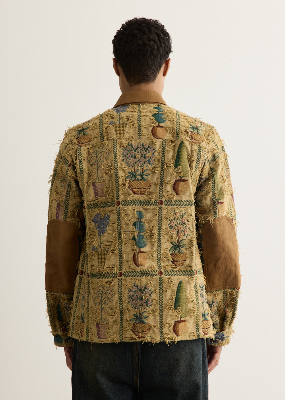 Gobelin Weave Jacquard Jacket