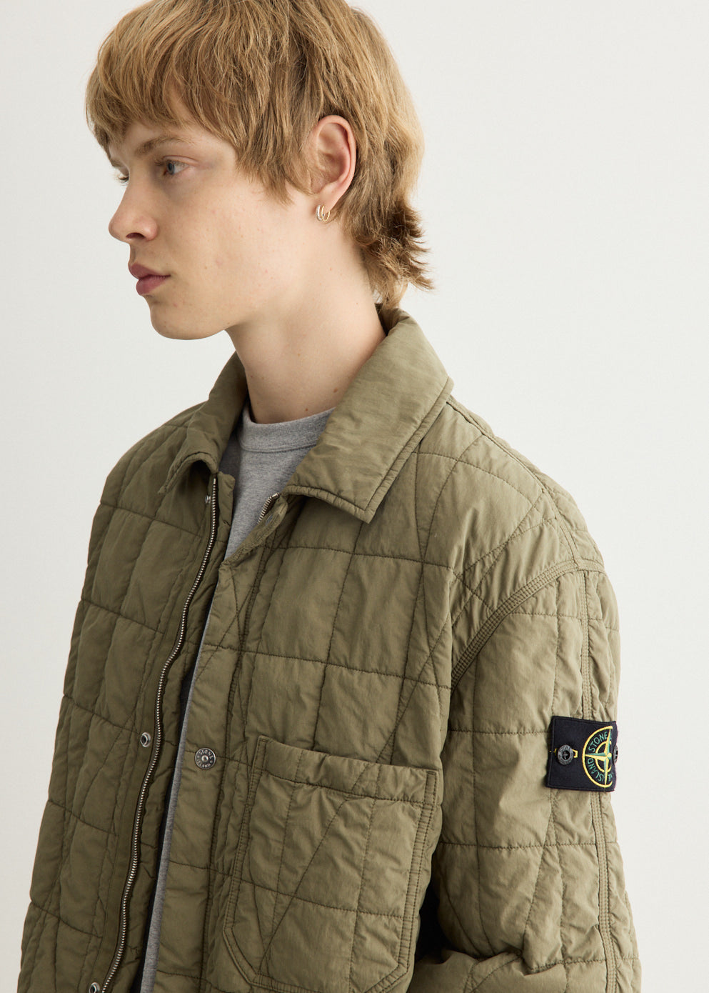 Garment Dyed Quilted Jacket