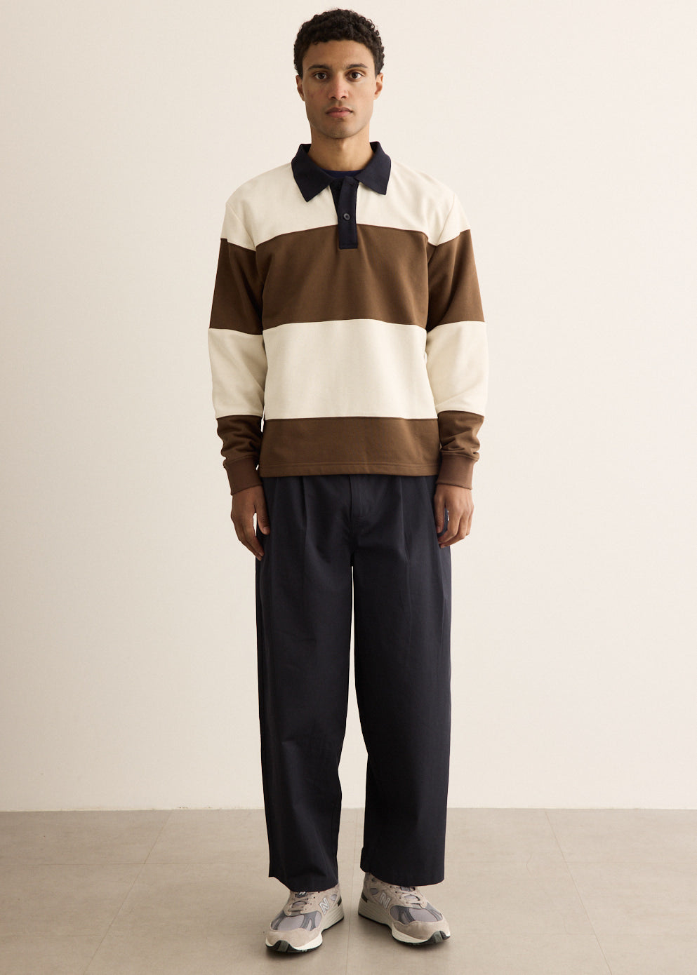 Foliage Stripe Polo