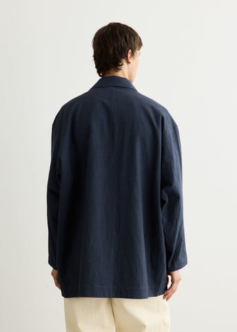 Cotton Linen Half Coat