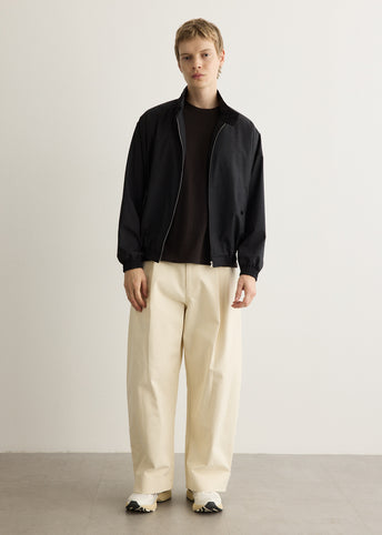Ultra Fine Tropical Zip Blouson