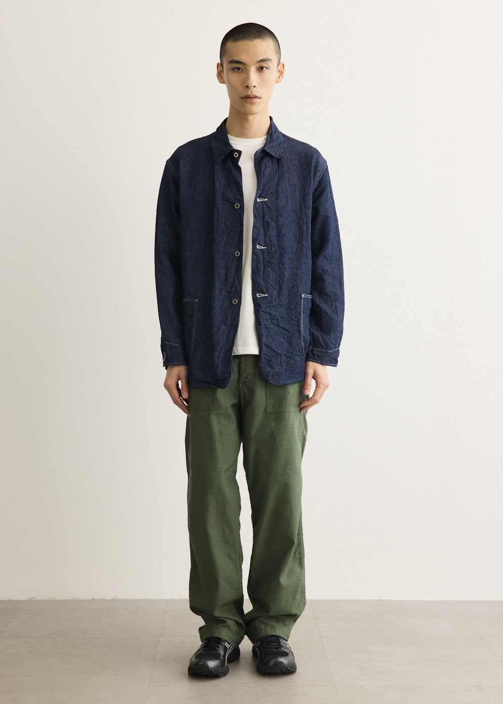 WWII 40's Linen Denim Coverall
